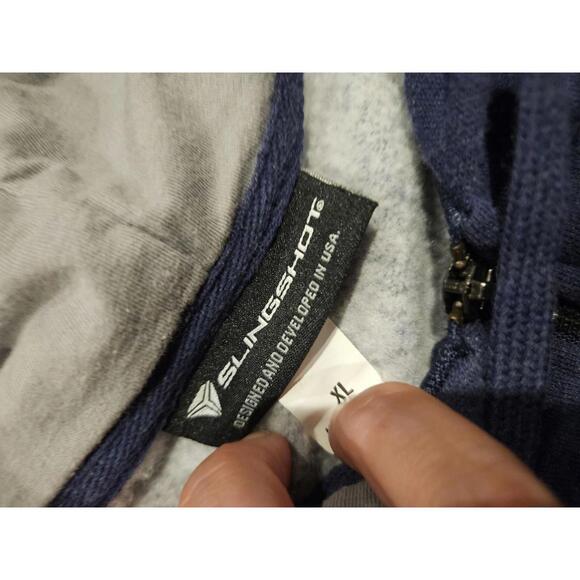 Polaris Slingshot Hoodie Sweatshirt Men’s XL Navy Blue - Picture 6 of 6